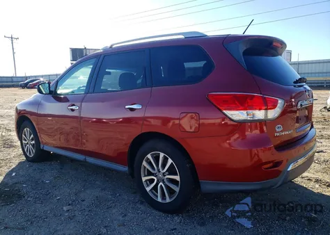 2014 Nissan Pathfinder S z USA, uszkodzony, nr VIN 5N1AR2MN1EC659430